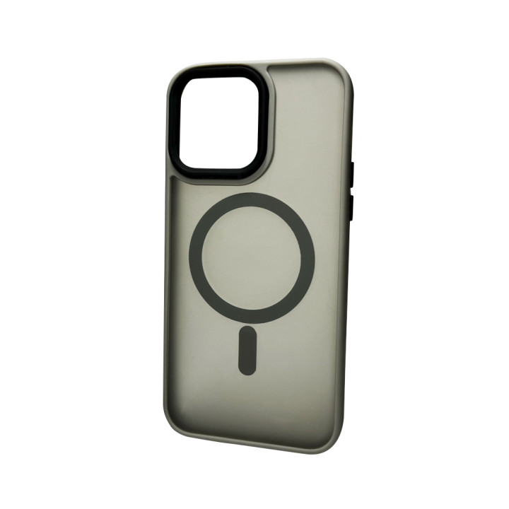 Чохол Cosmic Magnetic Color HQ для iPhone 15, Grey
