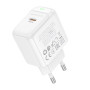 Сетевое зарядное устройство BOROFONE BAS43A PD20W 0.6A Potential single-port, White