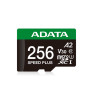 Карта пам'яті microSDXC A-DATA SPEED PLUS 256Gb Class 10 з адаптером SD, Black