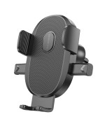Автомобильный держатель для мобильного BOROFONE BH92 Grand one-button car holder, Black