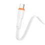 Data - кабель BOROFONE BX118 Type-C to Type-C, White