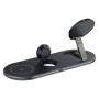Беспроводное зарядное устройство ACEFAST E19 Qi2 desktop 3-in-1 wireless charging holder, Black