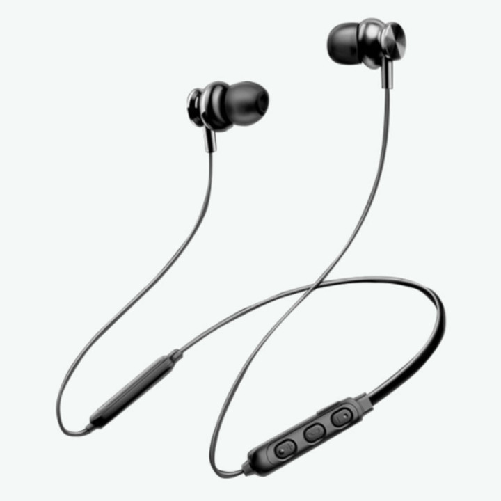 Бездротові Bluetooth навушники WUW-R107 110 mAh, Black