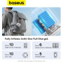 Портативний насос для матраців Baseus PocketGo Portable Air Pump Stellar, White