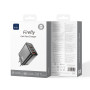 Мережевий зарядний пристрій WIWU Firefly GaN 65W, Grey
