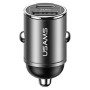 Автомобільний зарядний пристрій Usams US-CC206 PD30W / QC3.0, Tarnish