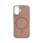 Чехол Cosmic Silicone Case Magnetic для iPhone 16, Pink Sand
