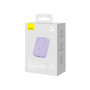 Внешний аккумулятор Power Bank Baseus Magnetic Mini Wireless 20000mAh 20W, Purple