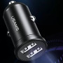 Автомобільний зарядний пристрій Usams US-CC114 C20 Dual USB 2.4A, Black