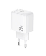 Сетевое зарядное устройство BOROFONE BAS43A PD20W 0.6A Potential single-port, White