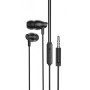 Дротові навушники BOROFONE BM61 mini jack 3.5 мм, Black