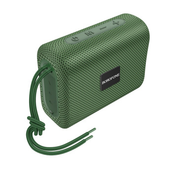 Портативные Bluetooth колонки BOROFONE BR18 500 mAh, Dark Green