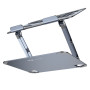 Настольная подставка для ноутбука BOROFONE BH115 Plus Vito metal notebook stand, Metal Gray