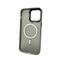 Чохол Cosmic Magnetic Color HQ для iPhone 15, Grey