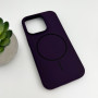 Чохол Cosmic Silicone Case Magnetic для iPhone 15 Pro Max, Dark Purple