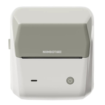 Термопринтер NIIMBOT B31 для печати наклеек 1500 mAh, Grey