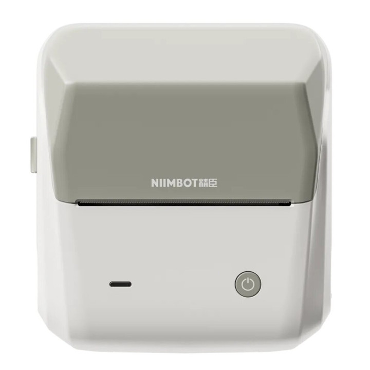 Термопринтер NIIMBOT B31 для друку наклейок 1500 mAh, Grey