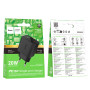 Мережевий зарядний пристрій HOCO CS82A PD20W charger with digital display (EU), Black