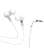 Наушники-гарнитура HOCO M86 Oceanic universal earphones with mic 1,2 м, White