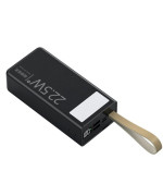 Внешний аккумулятор Power Bank WUW TUGII-Y54 PD22.5W QC3.0 40000mAh, Black