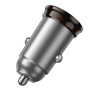 Автомобильное зарядное устройство HOCO NZ16B PD45W, Metal Grey