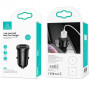 Автомобільний зарядний пристрій Usams US-CC114 C20 Dual USB 2.4A, Black
