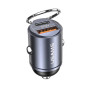 Автомобільний зарядний пристрій Usams US-CC206 PD30W / QC3.0, Tarnish