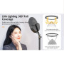 Світлодіодний ліхтар Ulanzi K13 Streaming Key Light 10inch 7200mAh, Black