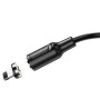 Data Кабель BOROFONE BX41 USB to Lightning 2.4A, connectors magnetic 1m, Black