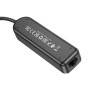 USB-Hub Borofone DH6 Erudite 4-in-1 USB to USB3.0*3 / RJ45 1.2, Black