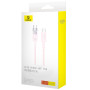 Кабель Baseus Explorer Series Fast Charging with Smart Temperature Control Type-C to Type-C 100W 1m, Pink