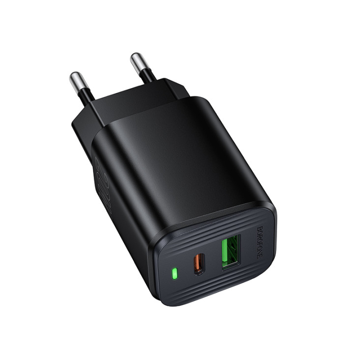 Сетевое зарядное устройство BOROFONE BAS83A PD20W, Black