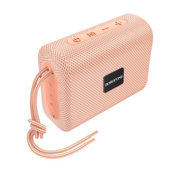 Портативна Bluetooth колонка BOROFONE BR18, Pink