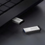 USB флешка Flash Drive A-DATA UR 350 USB 3.2 128Gb, Silver/Black