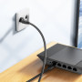 Сетевой кабель BOROFONE BUS01 RJ-45 / RJ-45 8m, Black