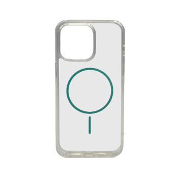 Чехол Cosmic Acrylic Thin Magnetic для iPhone 16 Pro, Green