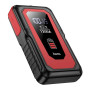 Автомобільний пуско - зарядний пристрій HOCO QS3 Power Bank 10000mAh, Black-Red