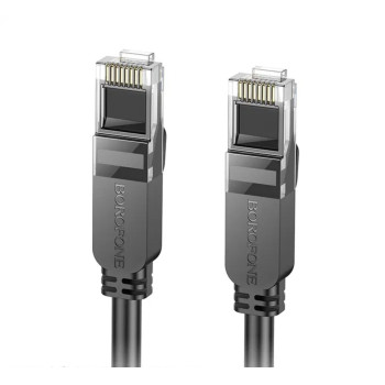 Data Кабель BOROFONE BUS01 Category 6 Gigabit network RJ45 1m, Black