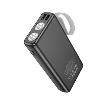 Зовнішній акумулятор Power Bank HOCO J129A 10W 20000mAh, Black