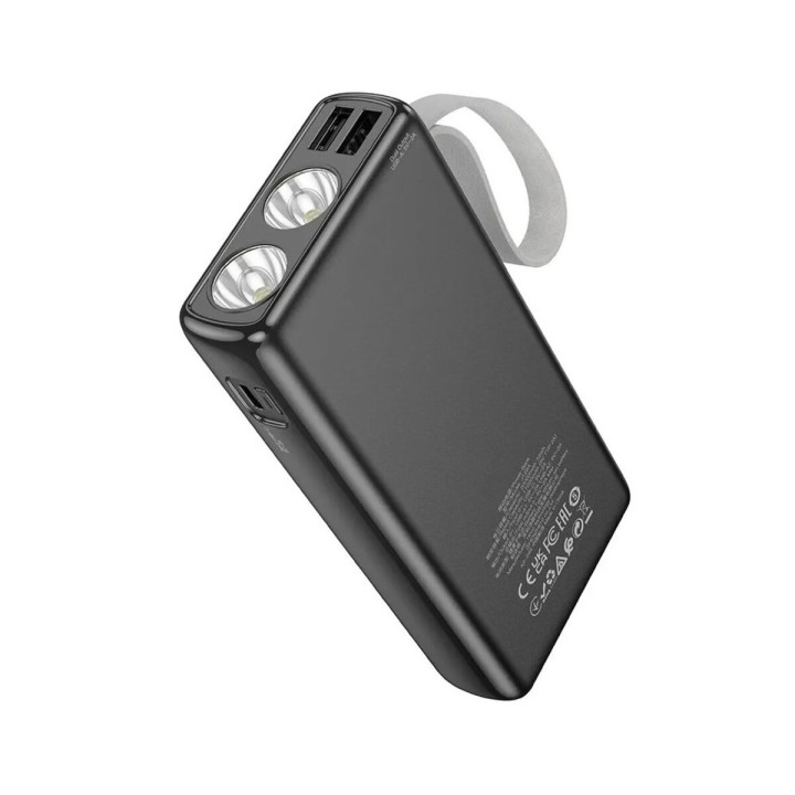 Внешний аккумулятор Power Bank HOCO J129A 10W 20000mAh, Black