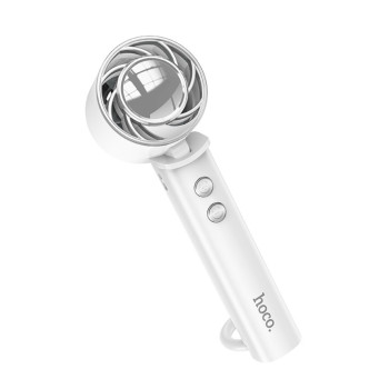 Вентилятор портативный HOCO HX61 Exquisite handheld folding fan, White