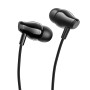 Дротові навушники BOROFONE BM61 mini jack 3.5 мм, Black
