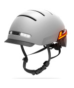 Захисний шолом Livall BH51M NEO - LED-сигнали, Bluetooth-акустика, пульт, програма, Sandstone Gray
