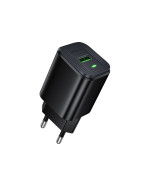 Мережевий зарядний пристрій BOROFONE BAS82A QC3.0, Black