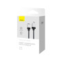 Кабель Baseus CoolPlay Series Fast Charging USB to Lightning 2.4A 1m, Black