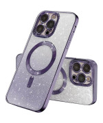 Чохол Cosmic CD Shiny Magnetic для iPhone 15 Pro, Purple