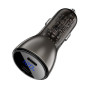 Автомобільний зарядний пристрій ACEFAST B10 metal car charger 60W with digital display, Black