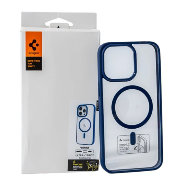 Чохол Spigen Magnetic Color для iPhone 14 Pro Max, Blue
