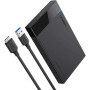 Внешний карман для накопителя UGREEN US221 UGR-30848 2.5 Inch, Black