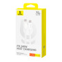 Data - Кабель Baseus Superior Series USB-C to Type-C 240W 1.8 м, Moon-White